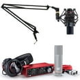 thumbnail image 1 of Focusrite SCARLETT 2I2 STUDIO 3rd Gen Audio Interface +Mic+Headphones and Boom ArmFocusrite SCARLETT 2I2 STUDIO 3rd Gen Audio Interface +Mic+Headphones and Boom Arm, 1 of 11