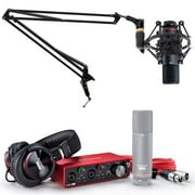 Focusrite SCARLETT 2I2 STUDIO 3rd Gen Audio Interface +Mic+Headphones and Boom ArmFocusrite SCARLETT 2I2 STUDIO 3rd Gen Audio Interface +Mic+Headphones and Boom Arm