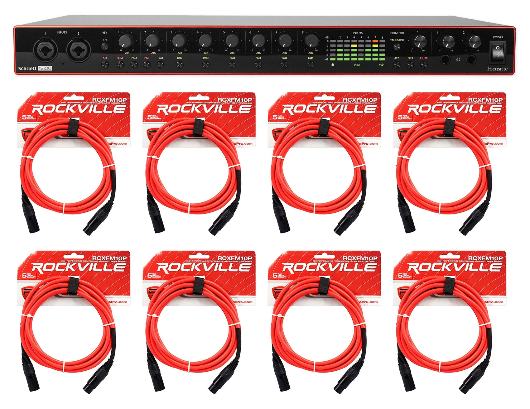 Focusrite Scarlett 18i20 3rd Gen 18-in, 20-out USB Audio