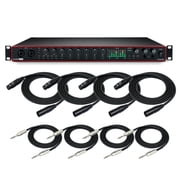 Focusrite Scarlett 18i20 3rd Gen 18x20 USB Interface with 4 XLR and TRS Cables