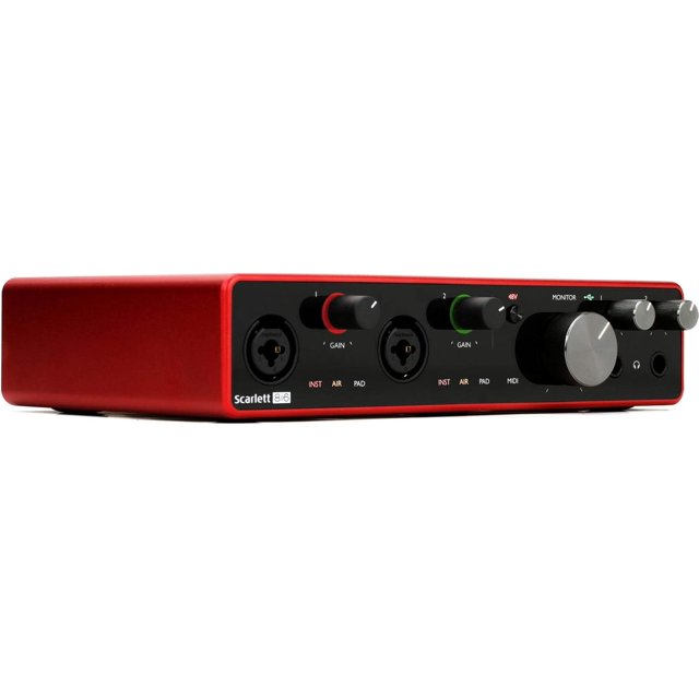 Focusrite Scarlett 18i8 3rd Gen USB Audio Interface for Recording