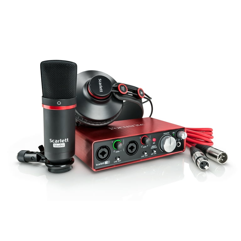 Focusrite Scarlett 2i2 Studio II 2nd Gen