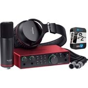Focusrite Scarlett 2i2 Studio 4th Gen Audio Interface Bundle with Mic, Headphones Bundle AMS-SCARLETT-2I2-STU with 2YR CPS Enhanced Protection Pack
