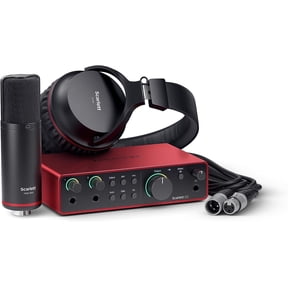 Focusrite Scarlett 2i2 Studio 4th Gen USB Audio Interface Bundle