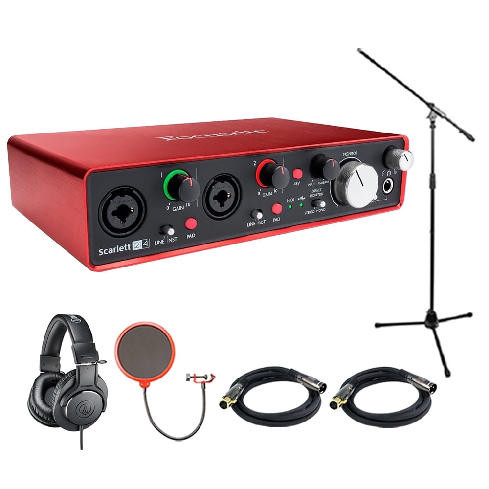 Focusrite Scarlett 2i4 USB Audio Interface (2nd Generation