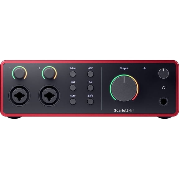 Focusrite Scarlett 4i4 4th Gen Audio Interface