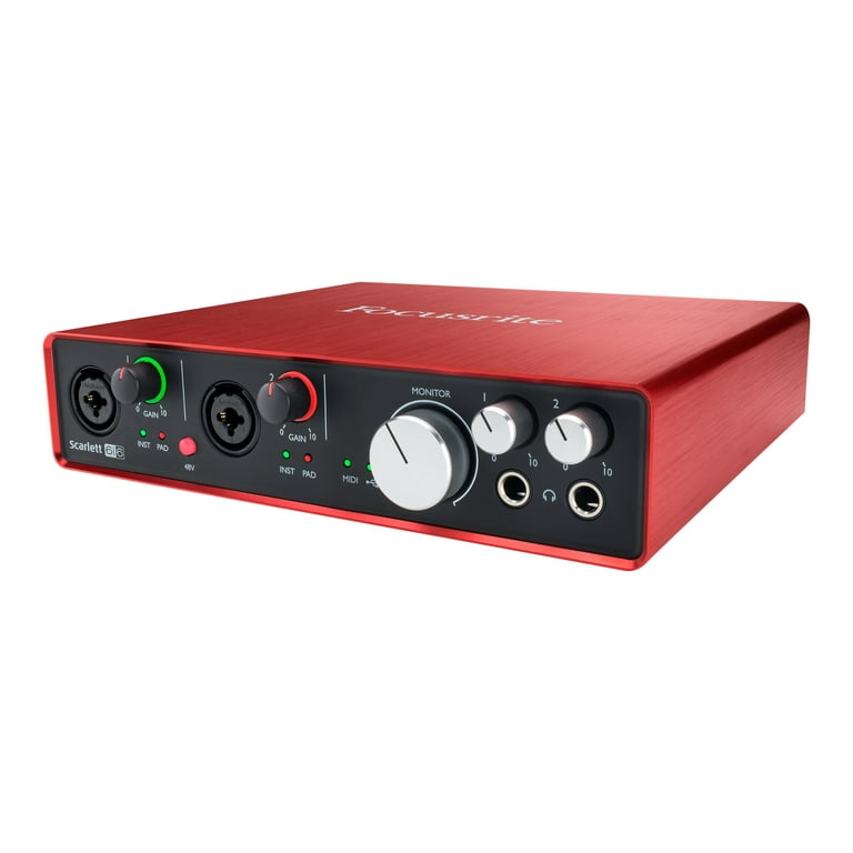 DJ機材 Focusrite Scarlett 6i6 2nd Gen Focusrite Scarlett 6i6 (2nd Gen) - Audio interface - 24-bit