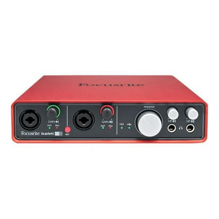 Focusrite Audio Engineering Scarlett 6i6 - Audio interface - 24-bit - 96 kHz - stereo - USB 2.0