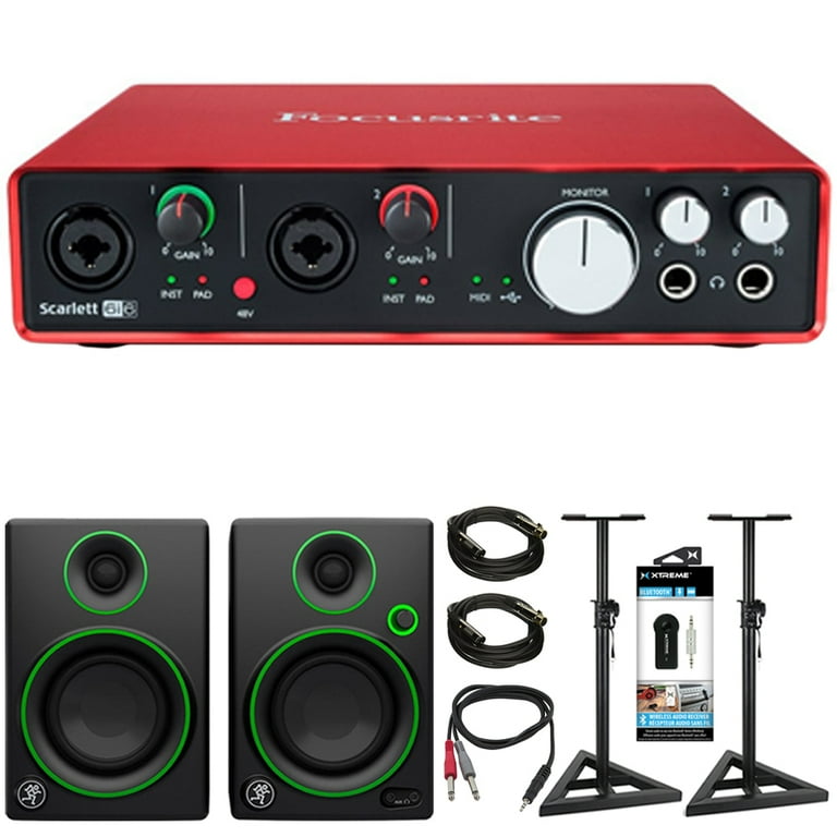 Focusrite Scarlett 6i6 USB Audio Interface (2nd Gen) + Focusrite Scarlett 6i6 USB Audio Interface (2nd Gen) +