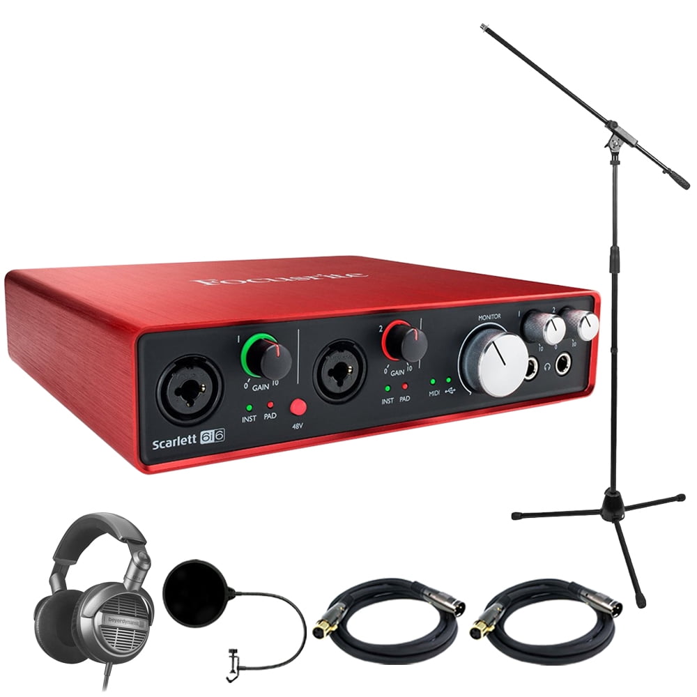 【定価29700円】Focusrite Scarlett 6i6 2nd Gen Focusrite Scarlett 6i6 (2nd Gen) - Audio interface - 24-bit