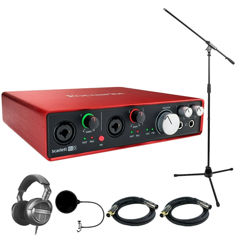 DJ機材 Focusrite Scarlett 6i6 1st Generation Scarlett 6i6