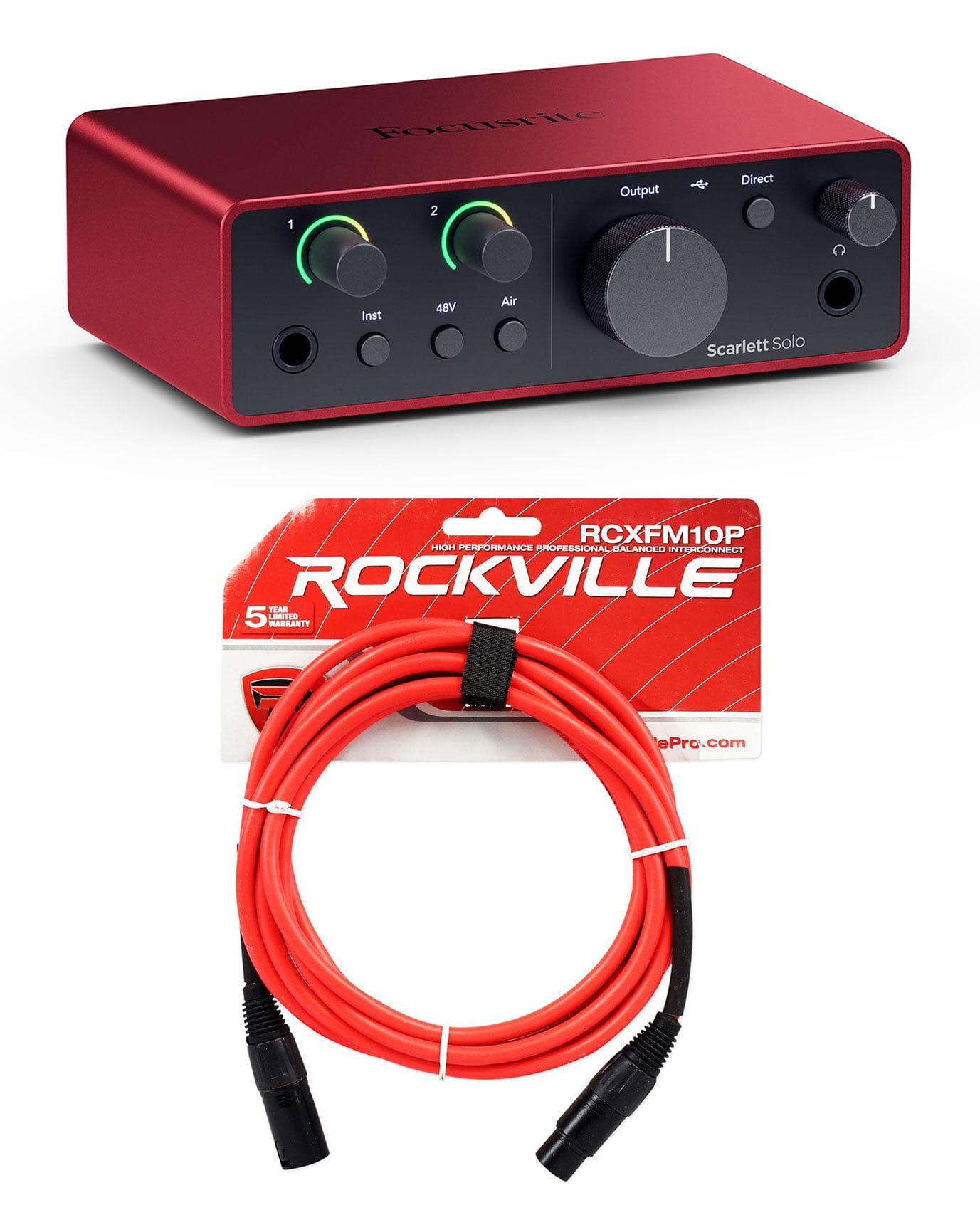 Focusrite Scarlett Solo 4th Gen Studio Recording USB Audio Focusrite Scarlett Solo 4th Gen Studio Recording USB Audio
