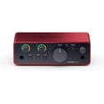 thumbnail image 1 of Focusrite Scarlett Solo 4th Gen USB Audio Interface, for the Guitarist, Vocalist, or Producer — High-Fidelity, Studio Quality Recording, 1 of 6