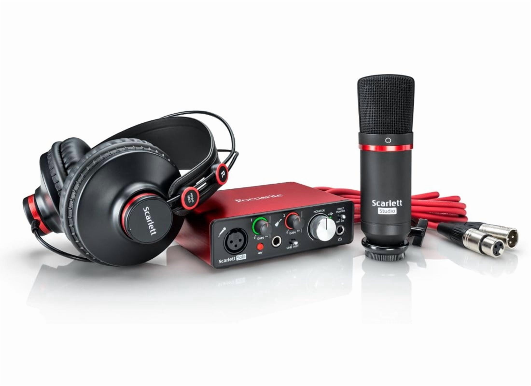 Focusrite - Scarlett Solo Studio (2nd Gen) - Audio Interface