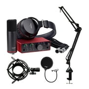 Focusrite Scarlett Solo Studio 4th Gen USB Audio Interface w/Accessories Bundle