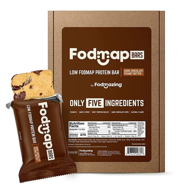 Fodmap Bars, Low Fodmap Protein Bar, Made with Four Simple Ingredients