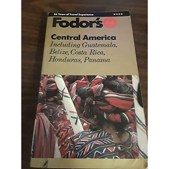 Pre-Owned Fodor-Central America Fifth Ed (Paperback) by Fodor's