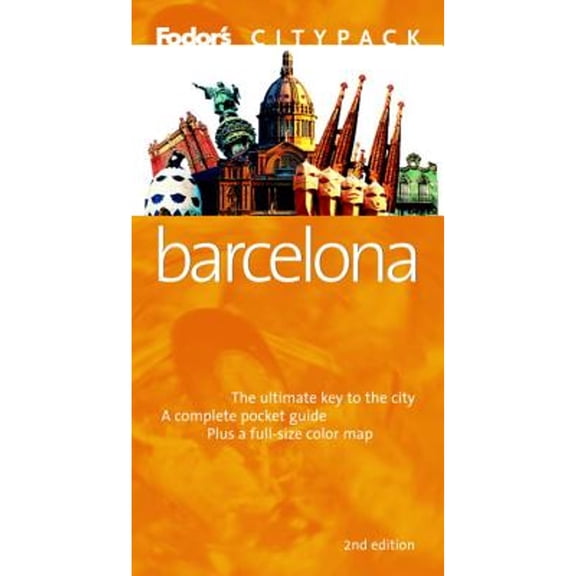 Pre-Owned Fodor's Citypack Barcelona [With Full-Size Map] (Paperback) 1400013488 9781400013487