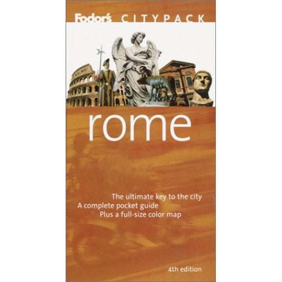 Pre-Owned Fodor's Citypack Rome, 4th Edition (Paperback) by Fodor's