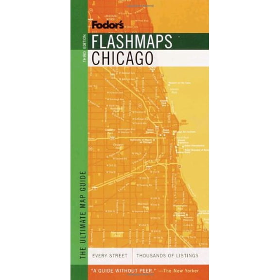 Pre-Owned Fodor's Flashmaps Chicago, 3rd (Paperback) 1400011264 9781400011261