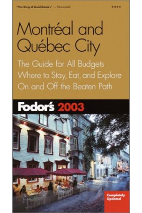 Pre-Owned Montreal and Quebec City 2003 (Gold Guides) Paperback