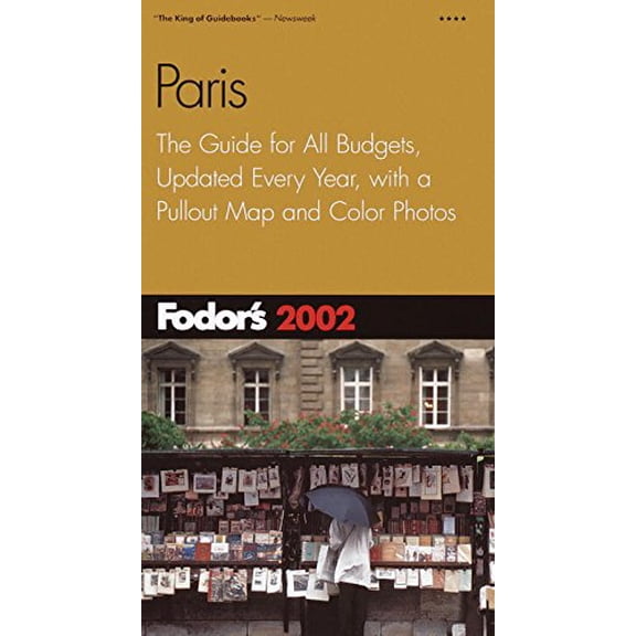 Pre-Owned Paris 2002 (Fodor's 2002) Paperback
