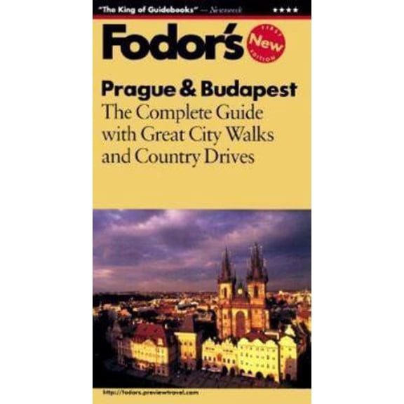 Pre-Owned Fodor's Prague and Budapest: The Complete Guide with Great Walks, the Best Dining and Day Trips (Paperback) 0679000968 9780679000969