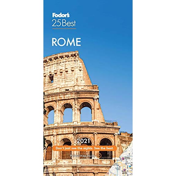 Pre-Owned Fodor's Rome 25 Best 2021 (Paperback) 164097329X 9781640973299