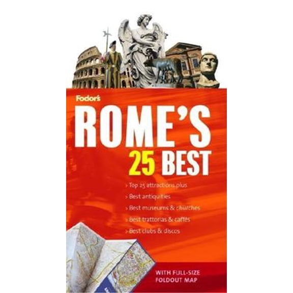 Pre-Owned Fodor's Rome's 25 Best, 6th Edition