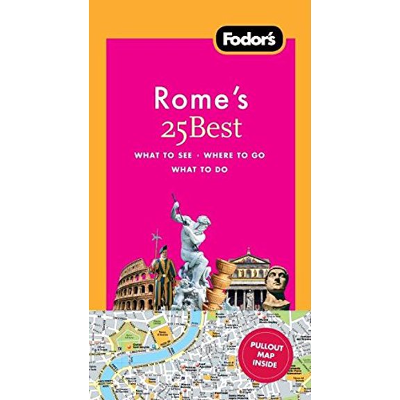 Pre-Owned Fodor's Rome's 25 Best (Paperback) 1400003830 9781400003839