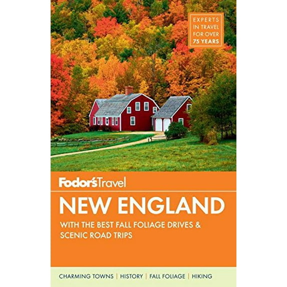 Pre-Owned Fodor's New England: with the Best Fall Foliage Drives & Scenic Road Trips (Full-color Travel Guide, 32) Paperback