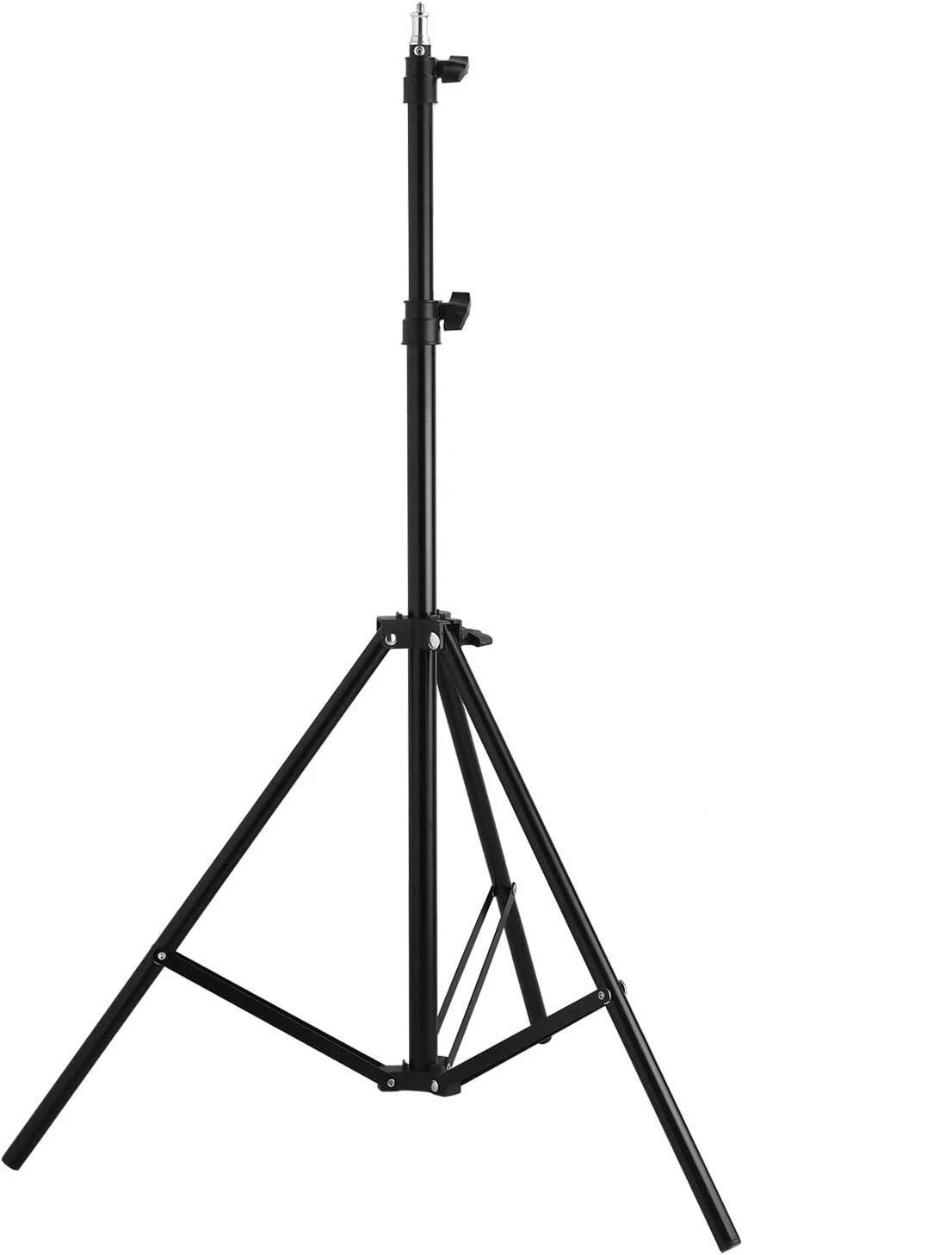 Fodoto 7 Feet / 2m Aluminum Compact Light Stand -Light Weight Video ...