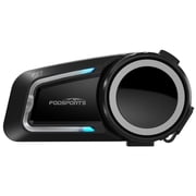 Fodsports FX7 Motorcycle Helmet Bluetooth Headset Intercom 10 Riders Group 2000m Communication
