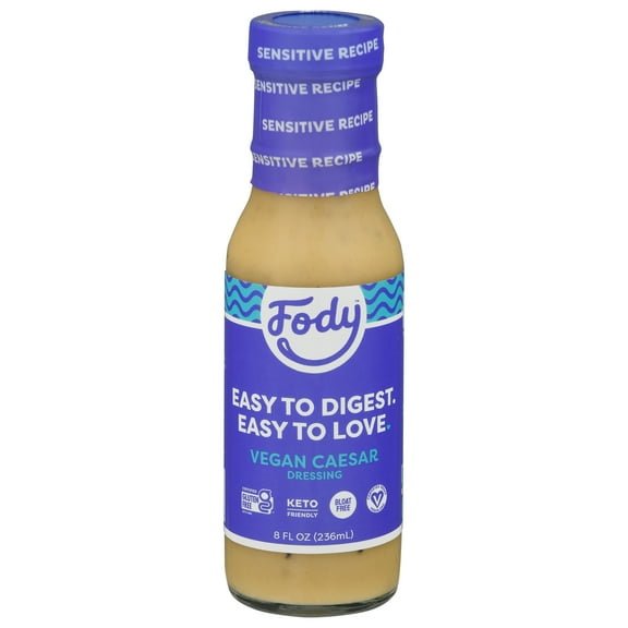 Fody Food Company Caesar Dressing 8 fl oz (Pack of 6)
