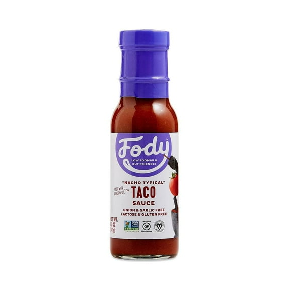 Fody Food Company - Sauce Taco Gluten Free - Case Of 6 - 8.5 Oz