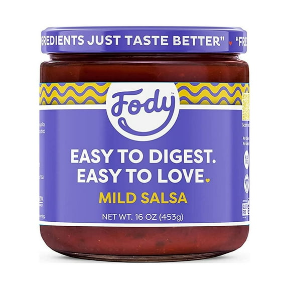 Fody Foods Salsa Low Fodmap Mild 16 oz Pack of 2
