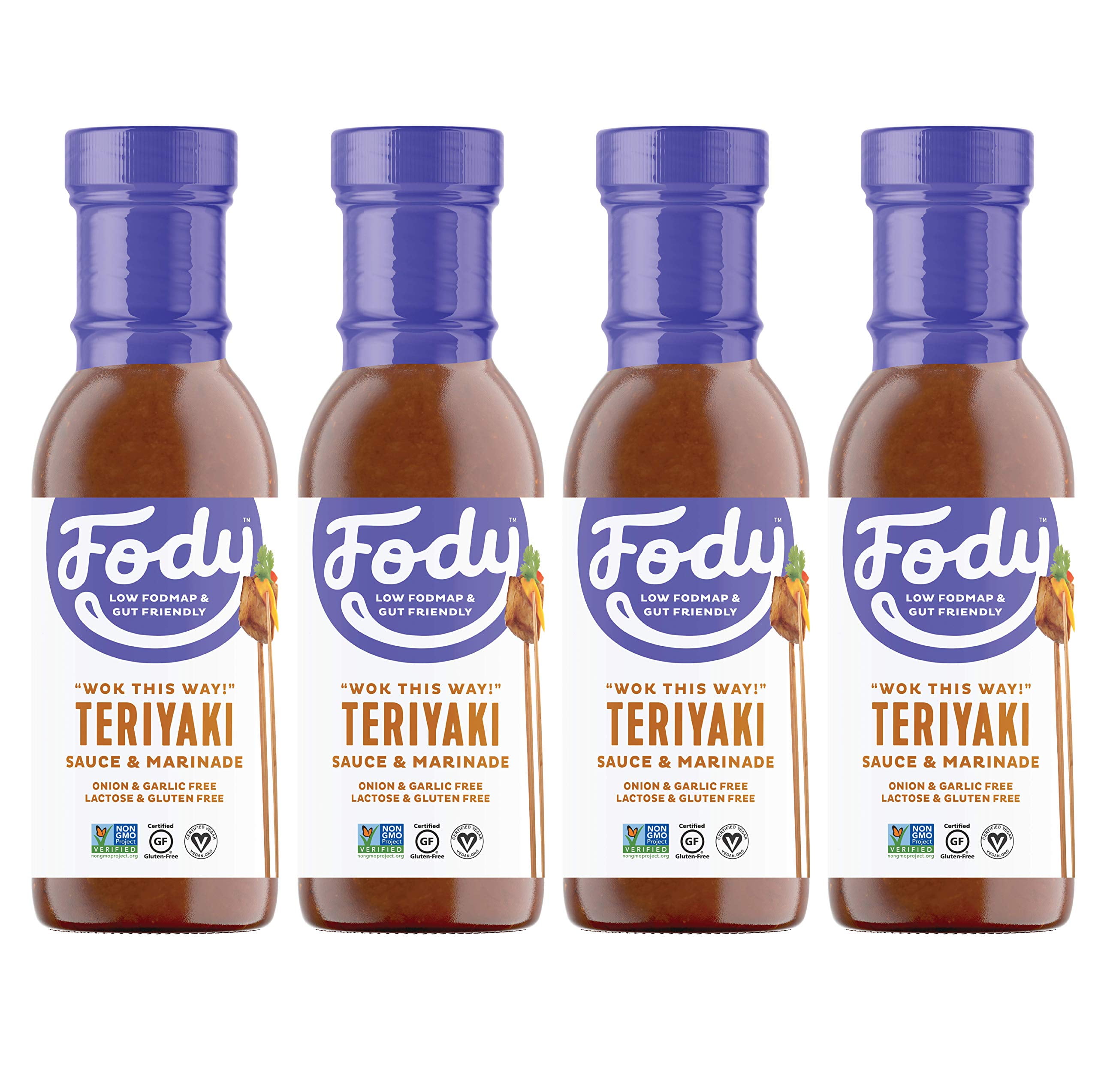 Fody Foods Vegan Teriyaki JMS2 Sauce Marinade Pack Sesame Tamari