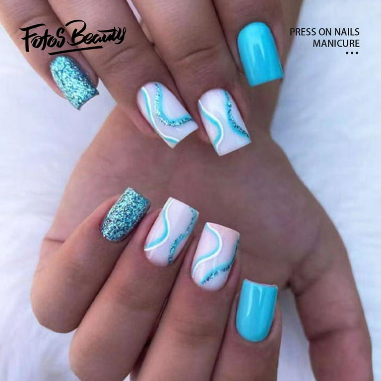 Nail Art -  Nails design with rhinestones, Cute nails, Simple acrylic nails