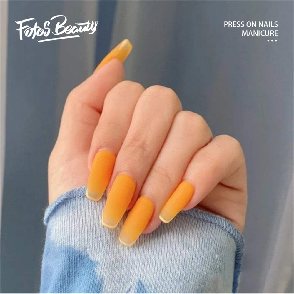 Pastel Orange – Pamper Nail Gallery