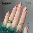 thumbnail image 1 of Fofosbeauty 24pcs Medium False Nails, Press-on Nails Designs 2023, Almond Three Original Op-Art, 1 of 9