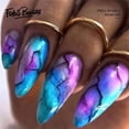 thumbnail image 1 of Fofosbeauty 24pcs Press on False Nails,Fake Nails for Gifts,Almond Color Shading, 1 of 12