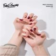 thumbnail image 1 of Fofosbeauty 24pcs Press on False Nails, Square Fake Nails, Junoesque, 1 of 7