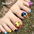 thumbnail image 1 of Fofosbeauty 24pcs Press on Nails, Artificial Acrylic Nails for Salon Quality in Seconds,Square Toe Summer Beach, 1 of 6