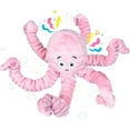 thumbnail image 1 of Xekoro Squeaky Dog Toys for Aggressive Chewers, Octopus-Tug of War Dog Toys for Large Breed Tough Interactive Stuffed Dog Chew Toys for Puppies Small & Large Dogs, Pink, 1 of 6