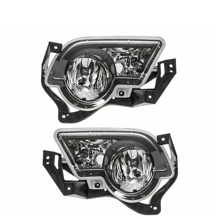 Fog Driving Lights Lamps Left & Right Pair Set For Avalanche Pickup Truck Fits select: 2002 CHEVROLET AVALANCHE K1500, 2003-2004 CHEVROLET AVALANCHE C1500