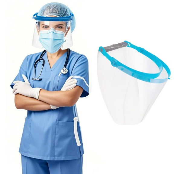 Fog Flip Up Clear Adjustable Reusable Full Coverage for Healthcare