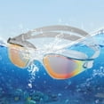 Fog Goggles Full Frame Large Angle Swimming Goggles Silicone Double