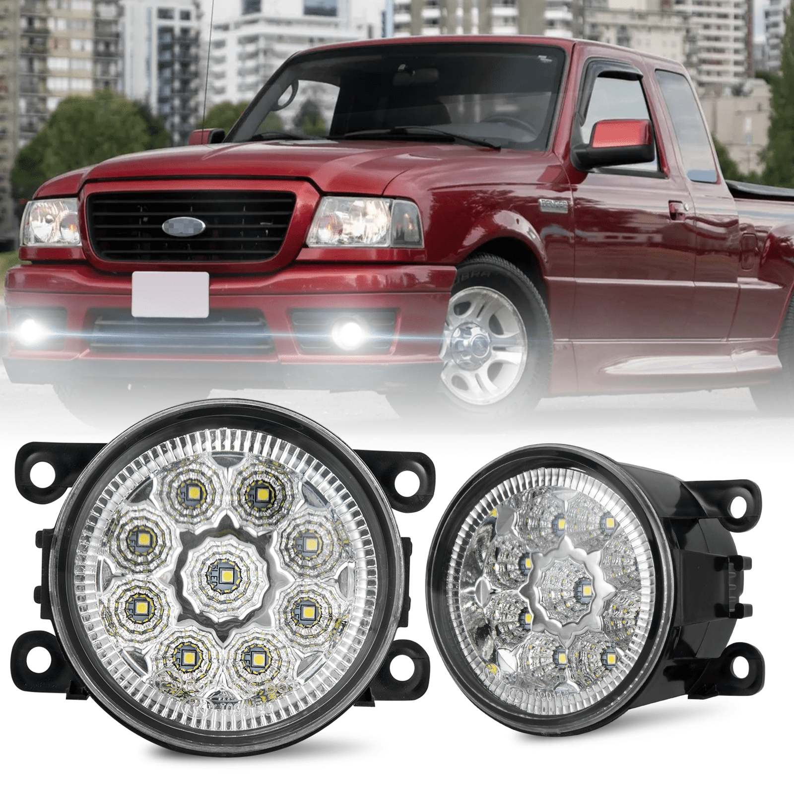 Fog Lamp Assembly for 2005-2011 Ford Ranger STX Front Fog Light Repace ...