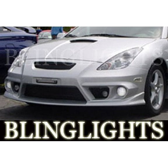 Fog Lamps Driving Lights For 2000 2001 2002 2003 2004 2005 Toyota Celica Silk Automotive Body Kit Bumper