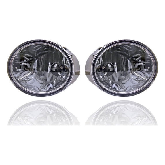 Fog Light Assembly - Compatible/Replacement for '00-06 Toyota Tundra (For Plastic Bumper), 01-07 Sequoia - Pair, Left Driver + Right Passenger Set - 812100C021, 812200C021 - CAPA